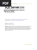Download SQL Server 2005 to Oracle by bejocimahi SN19827738 doc pdf