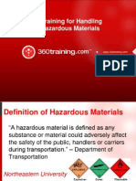 Training For Handling Hazardous Materials