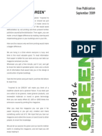 Download i2bGREEN September 2009 by Inspired to be GREEN SN19828842 doc pdf