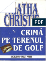 Agatha Christie Crima Pe Terenul de Golf