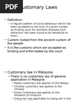 Download Customary Laws by saricorn90 SN19831553 doc pdf