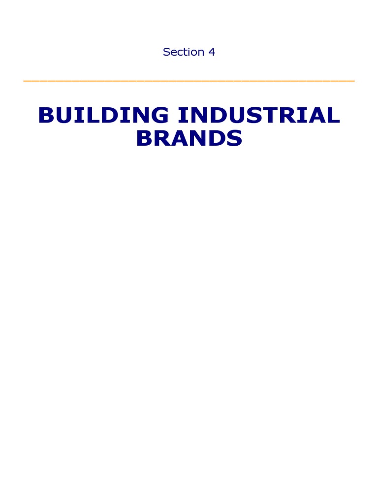 08 Power of Industrial Brands PDF