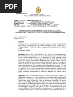 Caso 1237-2012 Archivo Homicidio Culposo