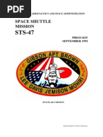 Download NASA Space Shuttle STS-47 Press Kit by Orion2015 SN19832685 doc pdf