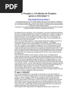 Pesquisa e problema