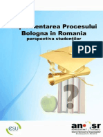 Studiu Procesul Bologna