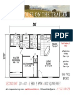 20 X 40 Feet House Plan