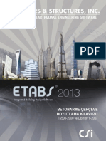 Etabs2013 Ts500 Betonarme Cerceve Tasarimi