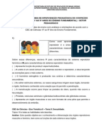 Atividades de Ensino Ciencias PIP Uberlandia