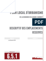 6.5.1-Descriptif Des Emplacements Réservés PDF