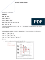 Ejercicios de Configuracion Electronica