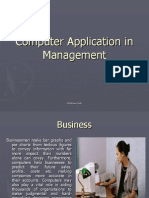 Computer Application in Management: GEMA, New Delhi