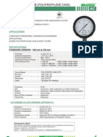 Ac-ss Pressure Gauge (Polypropylene Case)