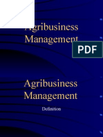 Introduction to Ag Management