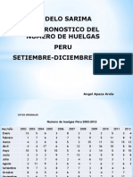 Series de Tiempo Ejemplo Sarima