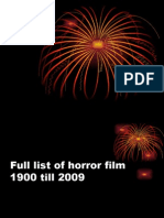 Topp Horror Film List