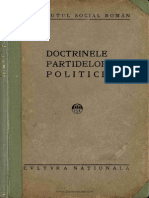 Doctrinele partidelor politice