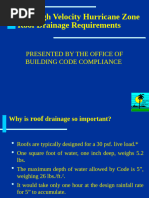 Roof Drainage