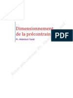 Dimensionnement de La Précontrainte