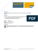 Beginners Guide for Online Mobile Application Development Using SUP2.1-ODP