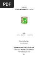 Makalah Thin Dan Fat Client