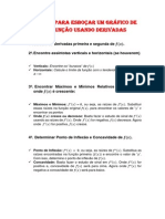 4 Passos para Esboçar Um Gráfico de Uma Função Usando Derivadas