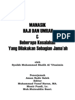 Manasik Haji Dan Umroh Al Utsaimin