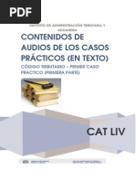 PRIMER CASO PRACTICO (Primera Parte) Codigo Tributario