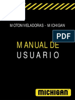 Manual de Usuarios Motoniveladoras Michigan MM135C MM165C MM220C