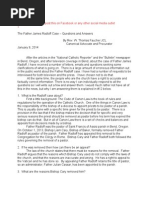 Download Fr W Thomas Fauchers Q-and-A regarding the case of Fr James Radloff by National Catholic Reporter SN198504022 doc pdf