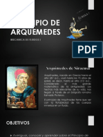 Principio de Arquimedes 2013