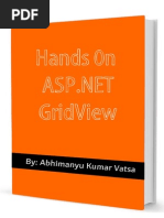 Download Hands on ASPnet GridView by VENKI CH SN198522276 doc pdf