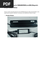 MSR900 Operating Manual