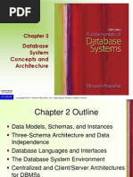 Database System Concepts and Architecture