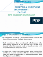 Topic-Government Security Market