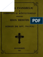 Romanian-Evanghelia Sfantului Mateiu 1913