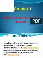 Diapositivas de Los Olmecas y Los Aztecas
