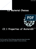 c2 Material Choices