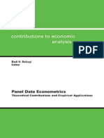 103070908 Panel Data Econometrics