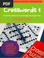 Download Crosswords 1 - Vocabulary Revision for Cambridge KET Elementary  Pre-intermediate by AdLib English SN19857960 doc pdf