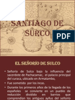 PPT. Santiago de Surco y Sus Límites Al Sur