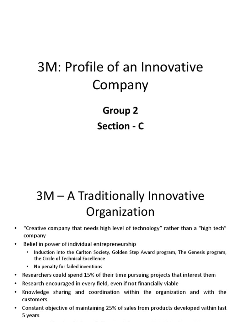 ODC Section C Group 2 | PDF | Research And Development | Innovation