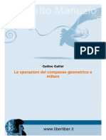 (1606) Le Operazioni Del Compasso Geometrico e Militare