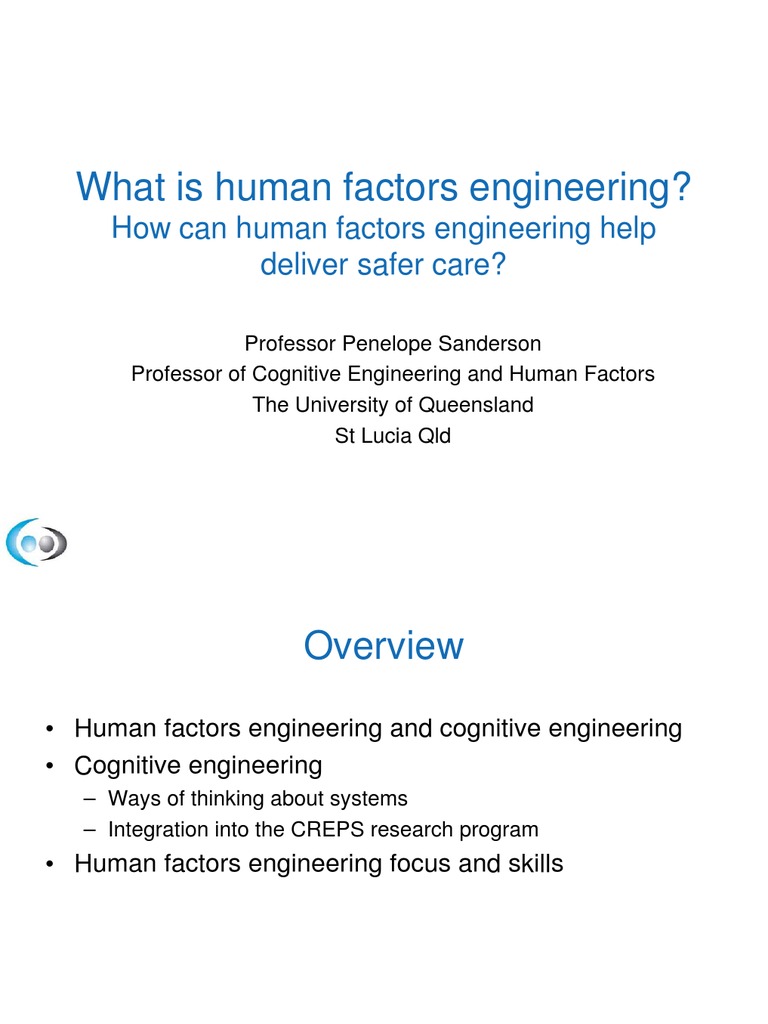 What Is Human Factors Engineering Human Factors And Ergonomics