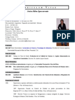 Curriculum Vitae Lic. Jesica Spaccavento