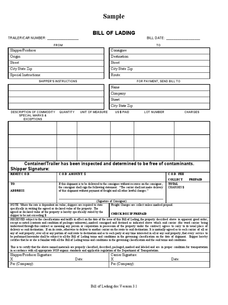 sample-of-bill-of-lading-cargo-bill-of-lading
