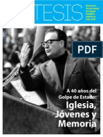 Iglesia Jovenes y Memoria - Revista 95 Tesis