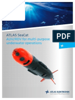 Atlas Seacat: Auv/Rov For Multi-Purpose Underwater Operations