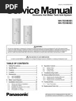 Panasonic WH-TD20B3E5 Domestic Hot Water System