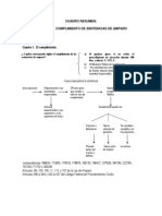 Cumplimiento Sentencias de Amparo Cuadro Resumen